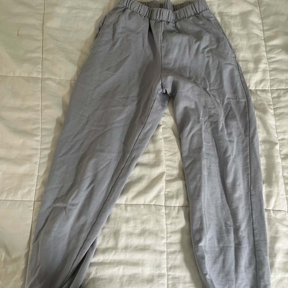 Brandy Mellvile purple sweatpants